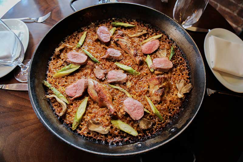 Valentine's Day Duck Paella Recipe